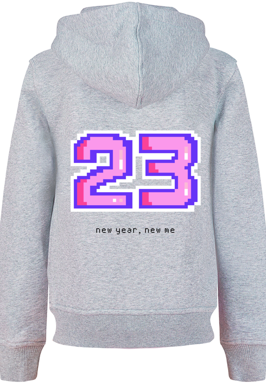 

Пуловер F4NT4STIC Hoodie SIlvester Party Happy People Only, цвет grau meliert