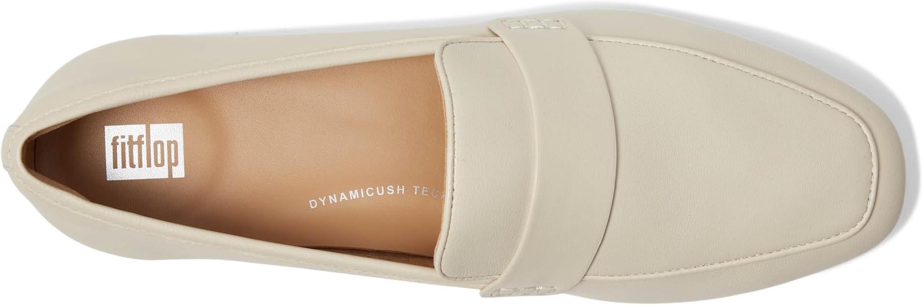 Лоферы FitFlop Delicato Soft Leather Loafers, цвет Paris Beige — фото 2