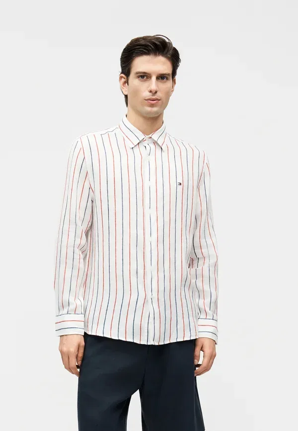 Рубашка фактурная сезонная Tommy Hilfiger, разноцветная