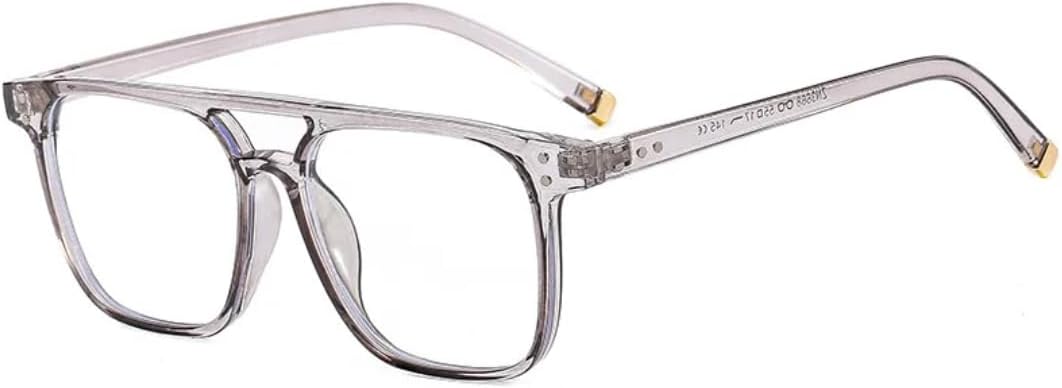 

Ретро-модные панк-солнцезащитные очки для женщин и мужчин, классические винтажные, с защитой от УФ-излучения UV400, для использования на открытом воздухе VFDHN, Gray Clear