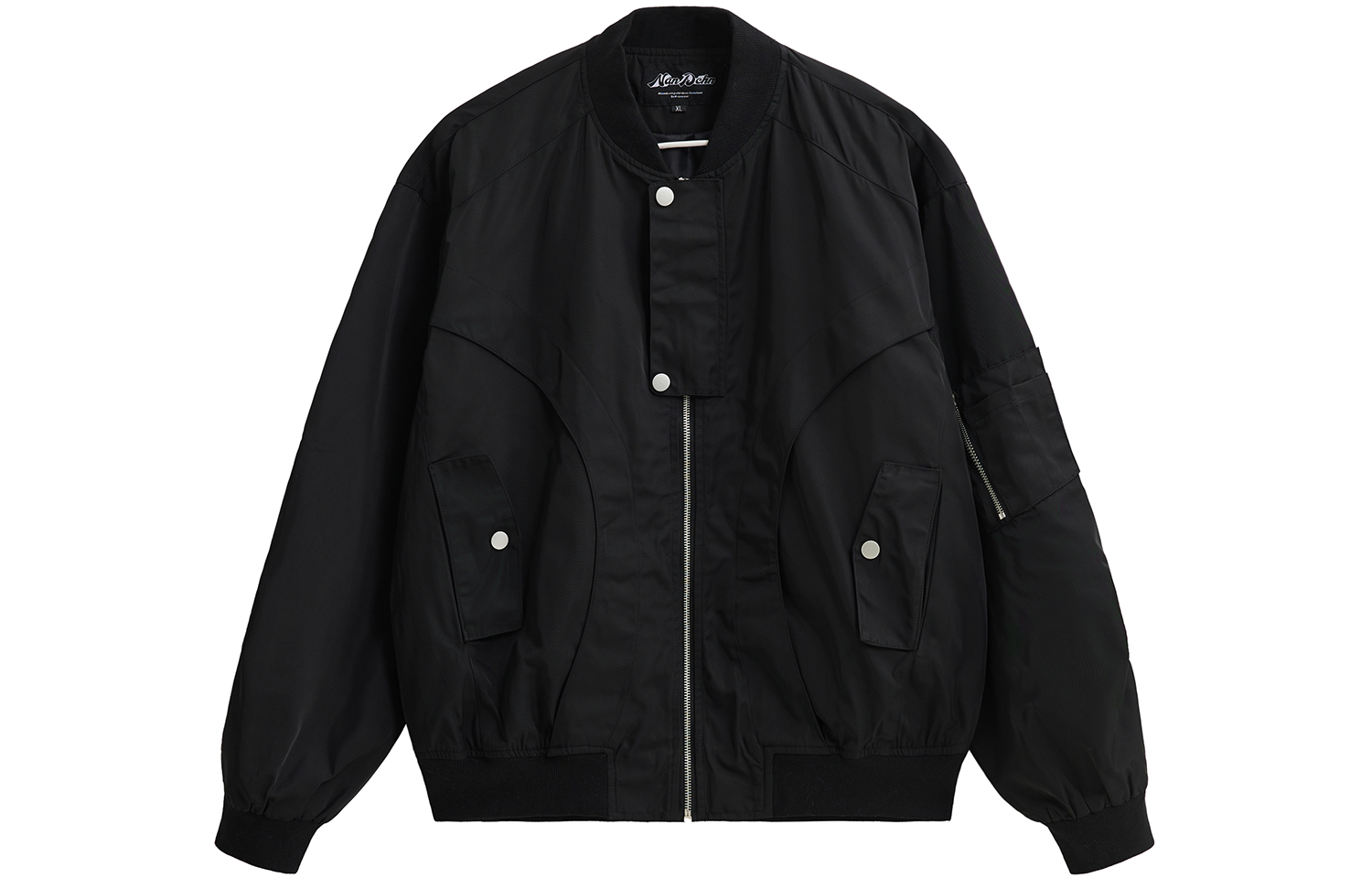 

NANDCHN Куртка унисекс черная, Black