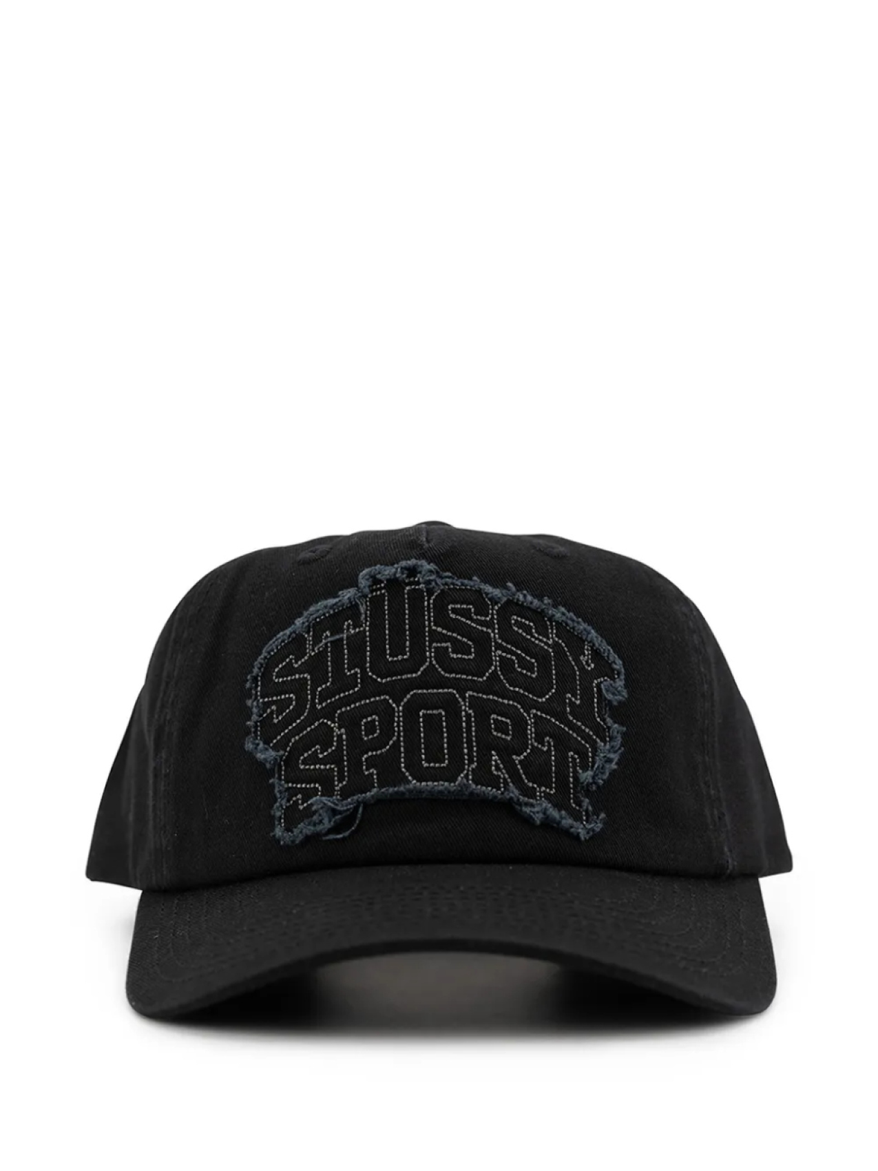 

Бейсболка с вышитым логотипом Stüssy, черный