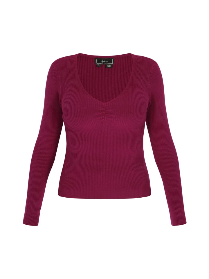 

Свитер faina, цвет mulberry
