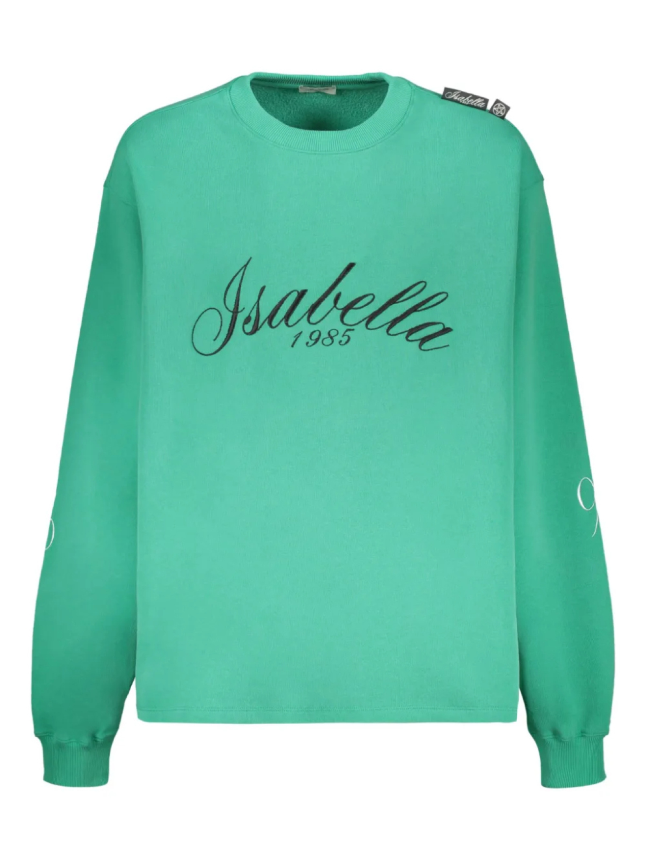 

Толстовка Isabella 1985 с вышитым логотипом, зеленый