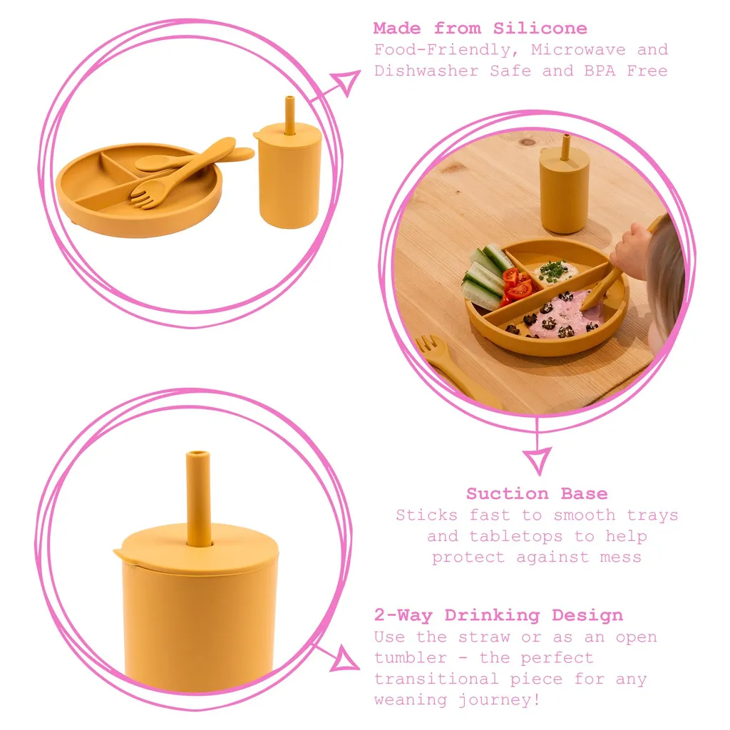 

Набор посуды Tiny Dining, розовый