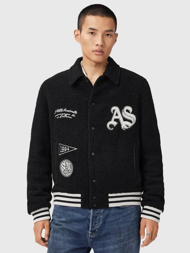 

Бомбер Baum с застежкой на пуговицах AllSaints