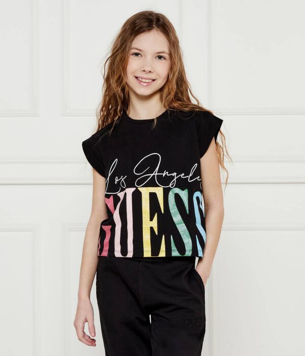 

Футболки Regular fit Guess, черный