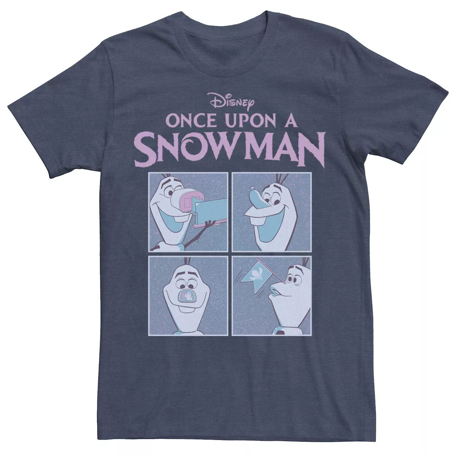 

Мужская футболка Disney Frozen Olaf Once Upon A Snowman