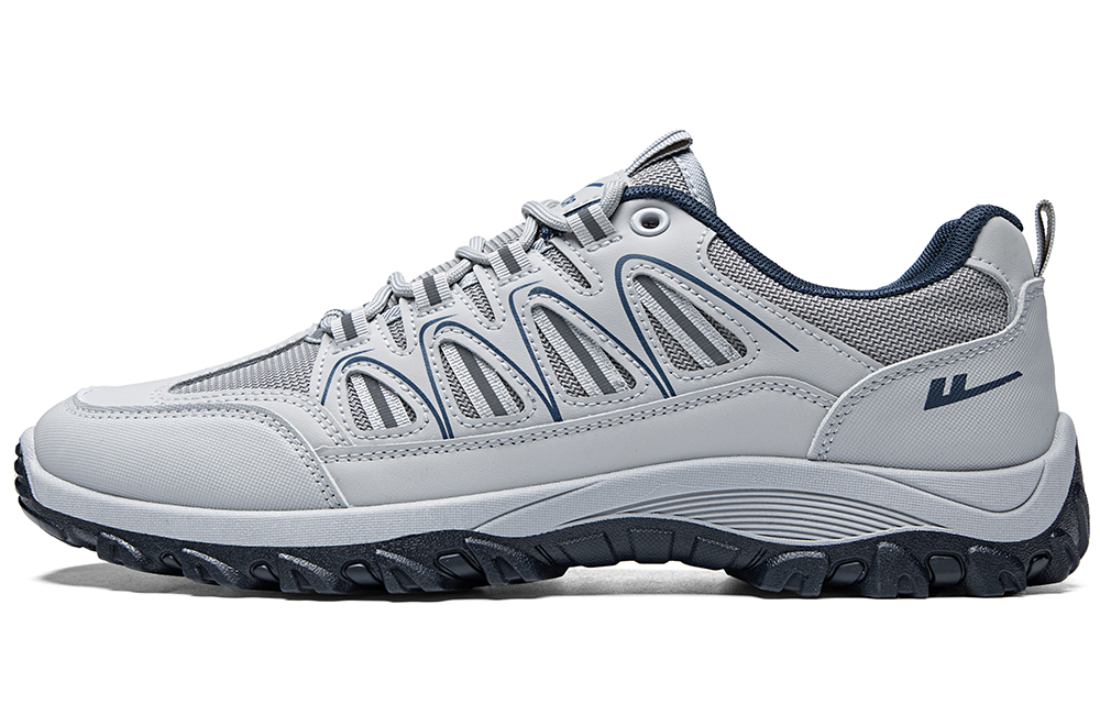 

WARRIOR Амортизирующие нескользящие износостойкие дышащие и легкие низкие кроссовки унисекс Light Gray, цвет Light Gray