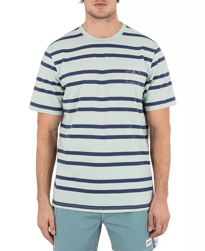

Мужская футболка с коротким рукавом Naturals Stripe Hurley, зеленый