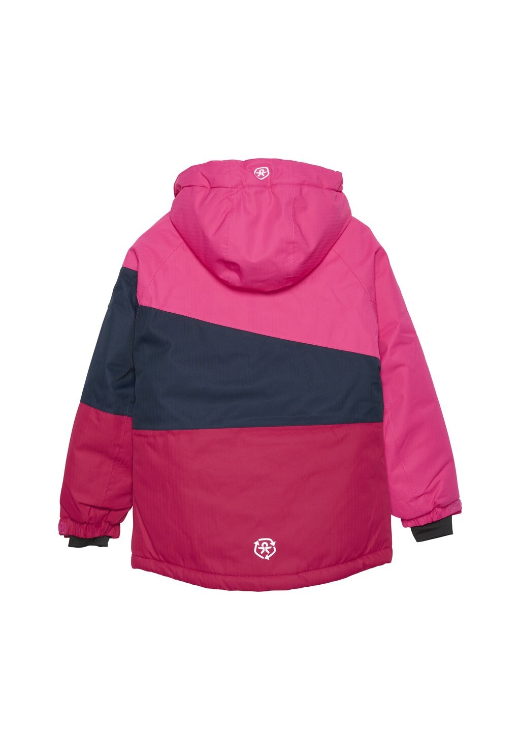 Лыжная куртка Block Color Kids, цвет fuchsia purple — фото 2
