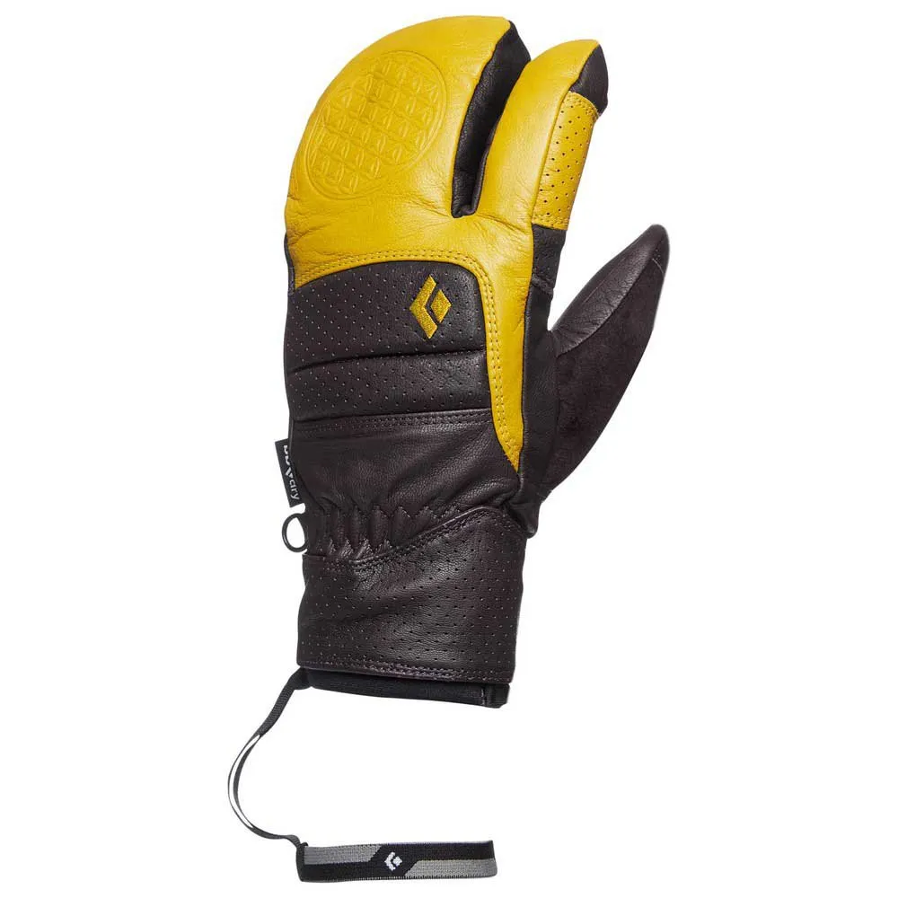 

Рукавицы Black Diamond Spark Angel Finger, желтый