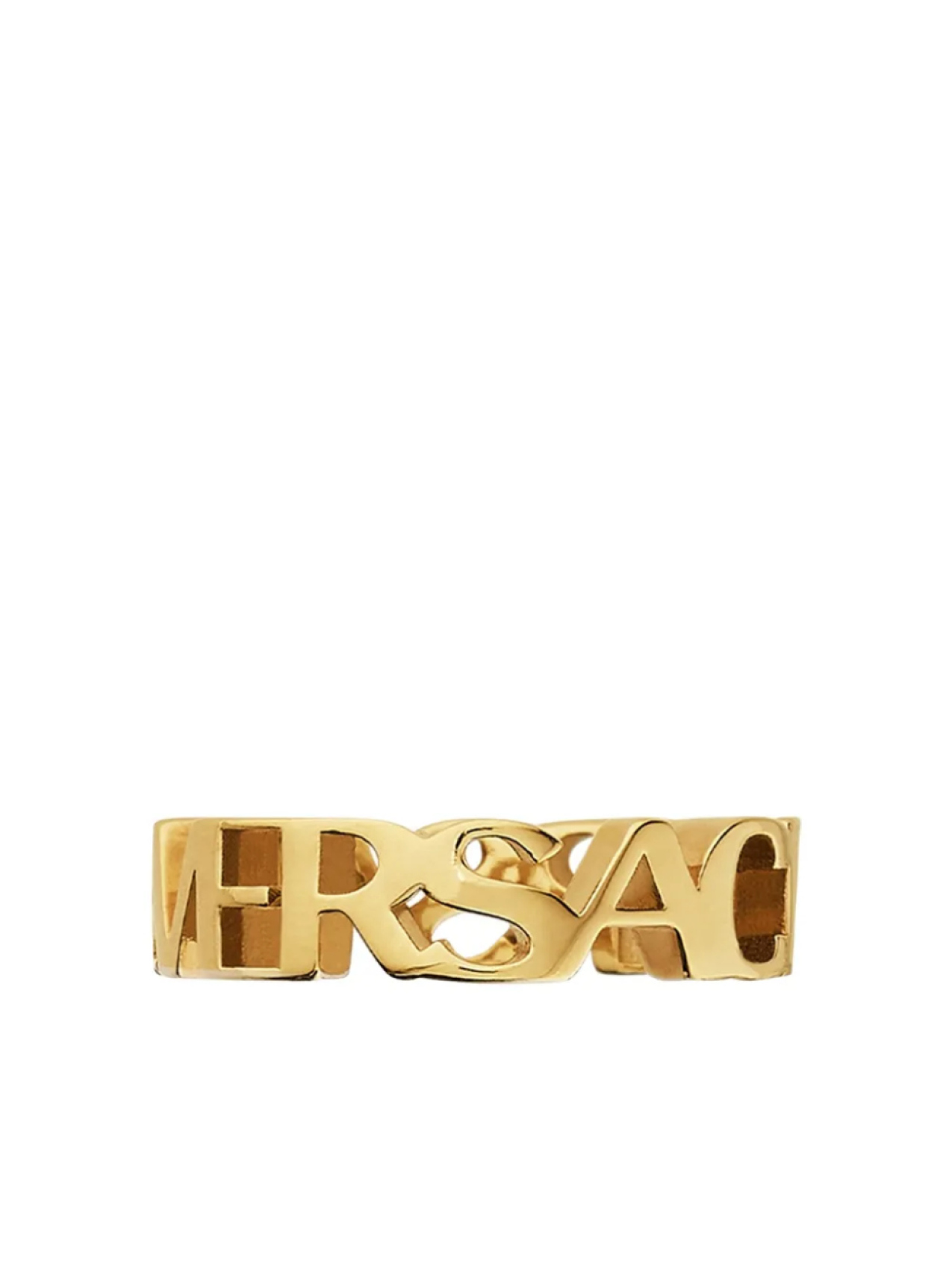 

Кольцо с логотипом Versace, золотой