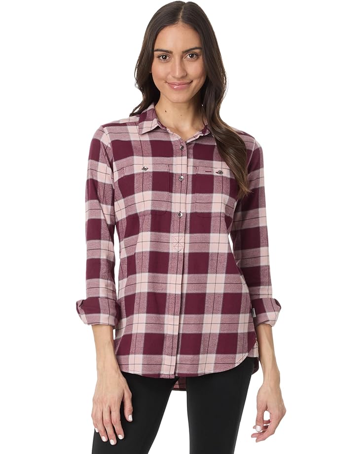 

Лонгслив Royal Robbins Lieback Flex Tunic Long, цвет Burnt Grape Runyon Plaid
