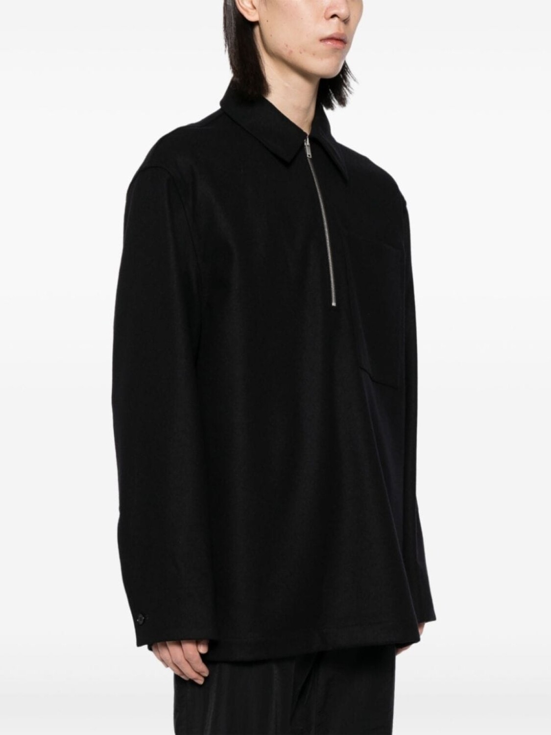 Jil Sander толстовка на молнии, черный — фото 3
