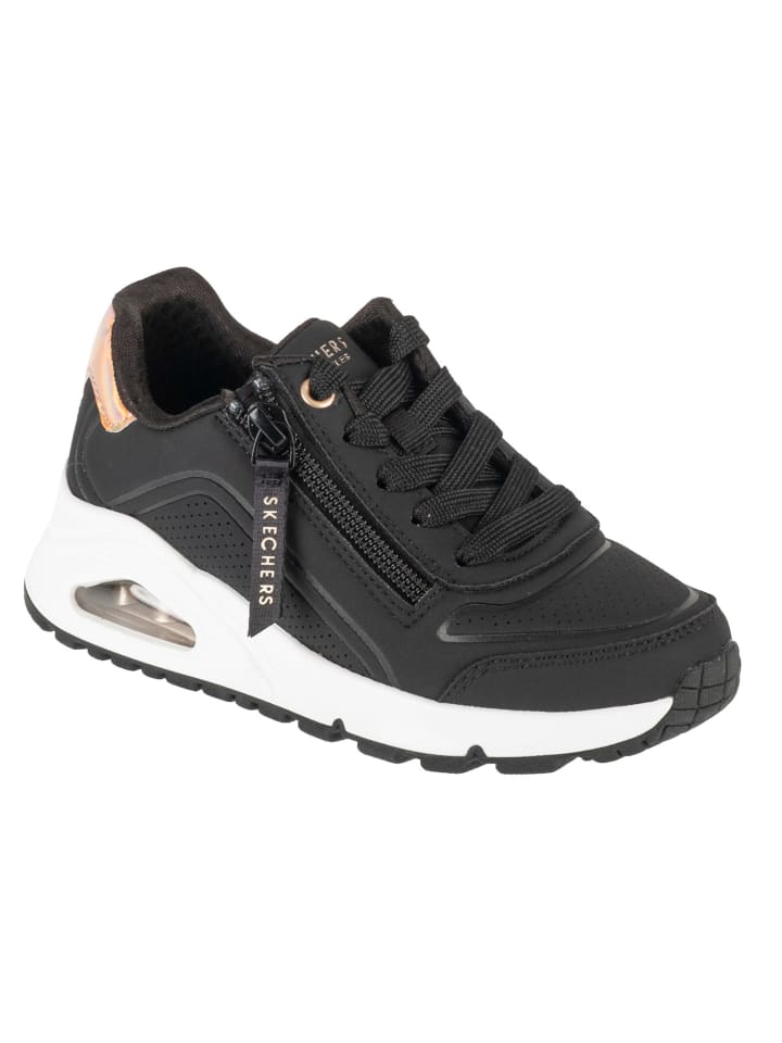 

Кроссовки на шнуровке Skechers, черный