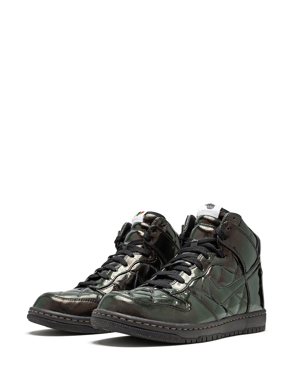 Кроссовки Dunk High Supreme Nike, черный — фото 2