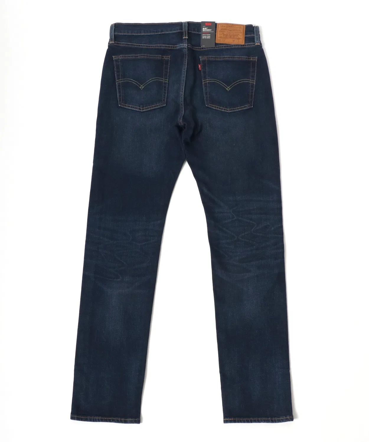 Джинсы Levi's Premium 510 Big E Skinny stretch, тёмно-синий — фото 3