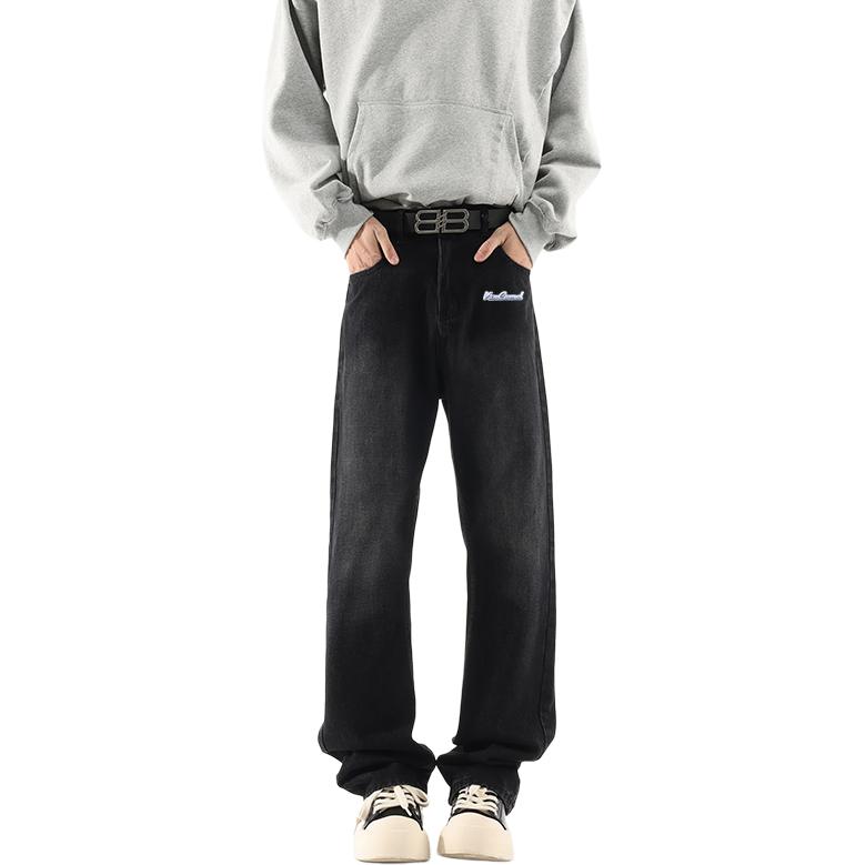 

VanCamel Джинсы мужские черные Moderate Straight Fit