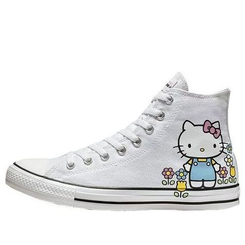 

Кеды Converse Hello Kitty x Chuck Taylor All Star High 'Flowers', белый