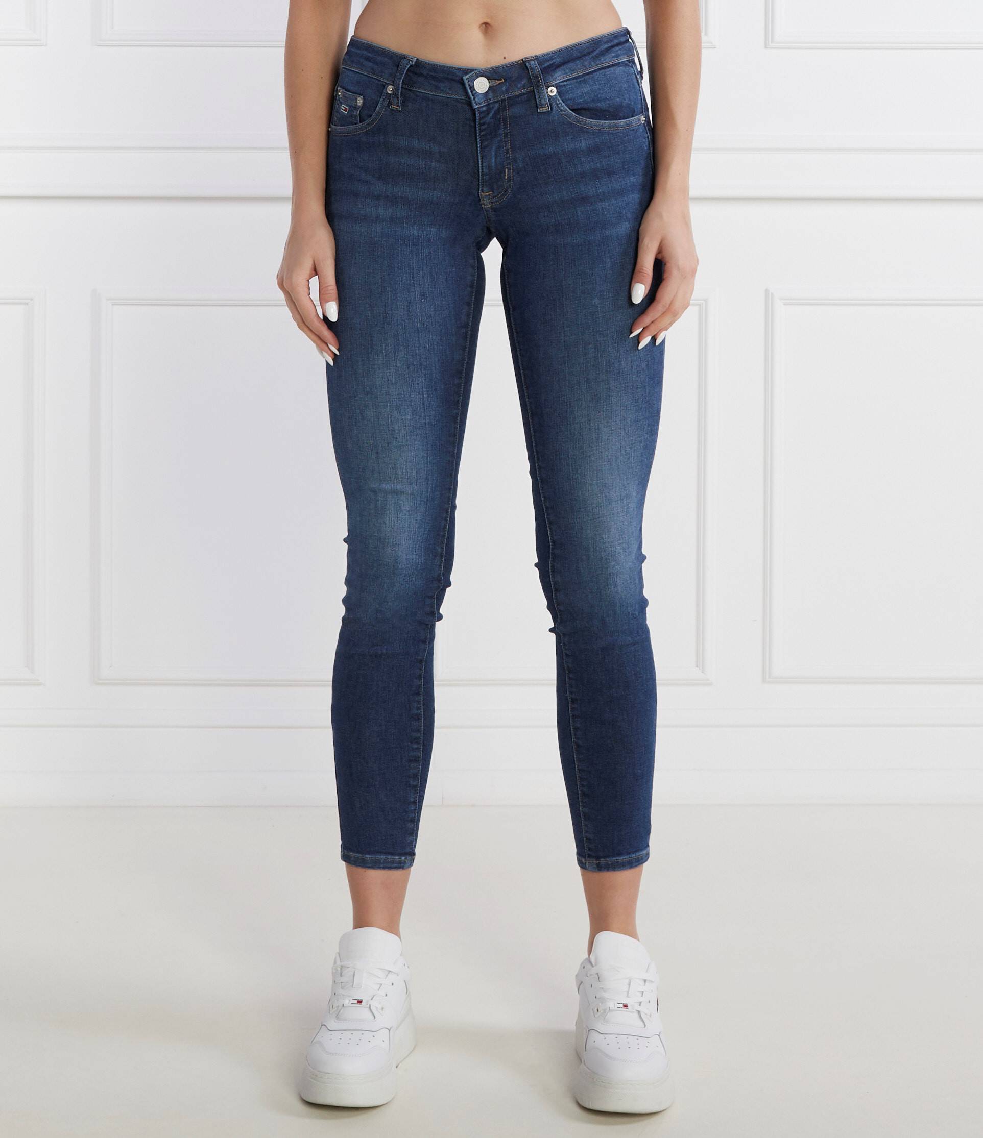 

Джинсы Tommy Jeans SOPHIE Skinny fit low waist, темно-синий