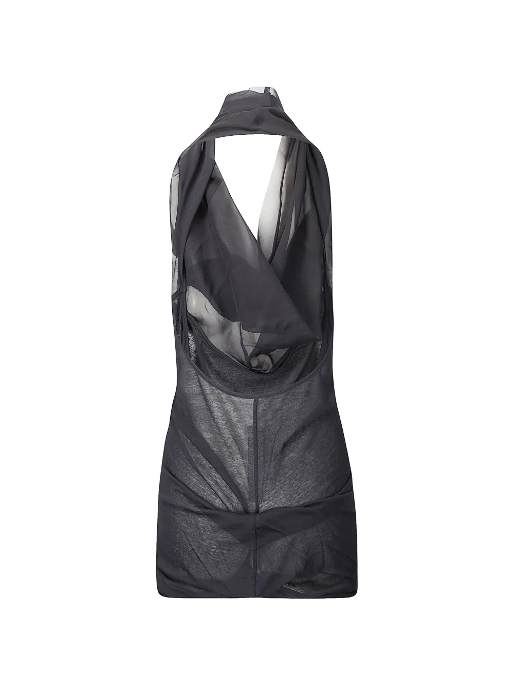 

Топ-халтер Sunburn Rick Owens, черный