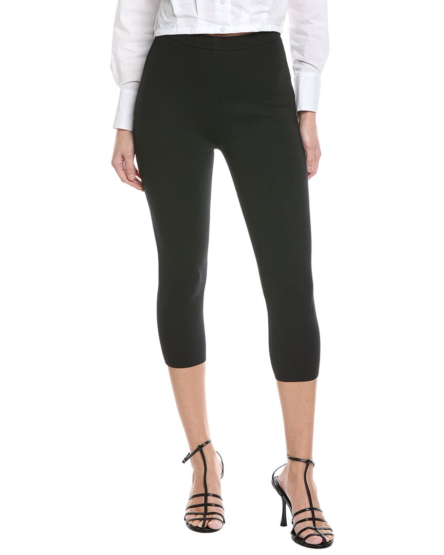 

НАНУШКА Кэрол Вязаные брюки-педали Nanushka, черный