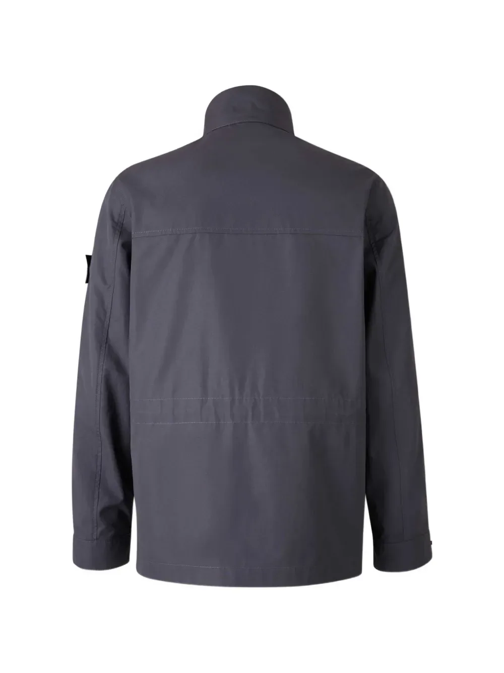 Жакет с застежкой на пуговицы и клапанами на карманах Stone Island, синий — фото 2