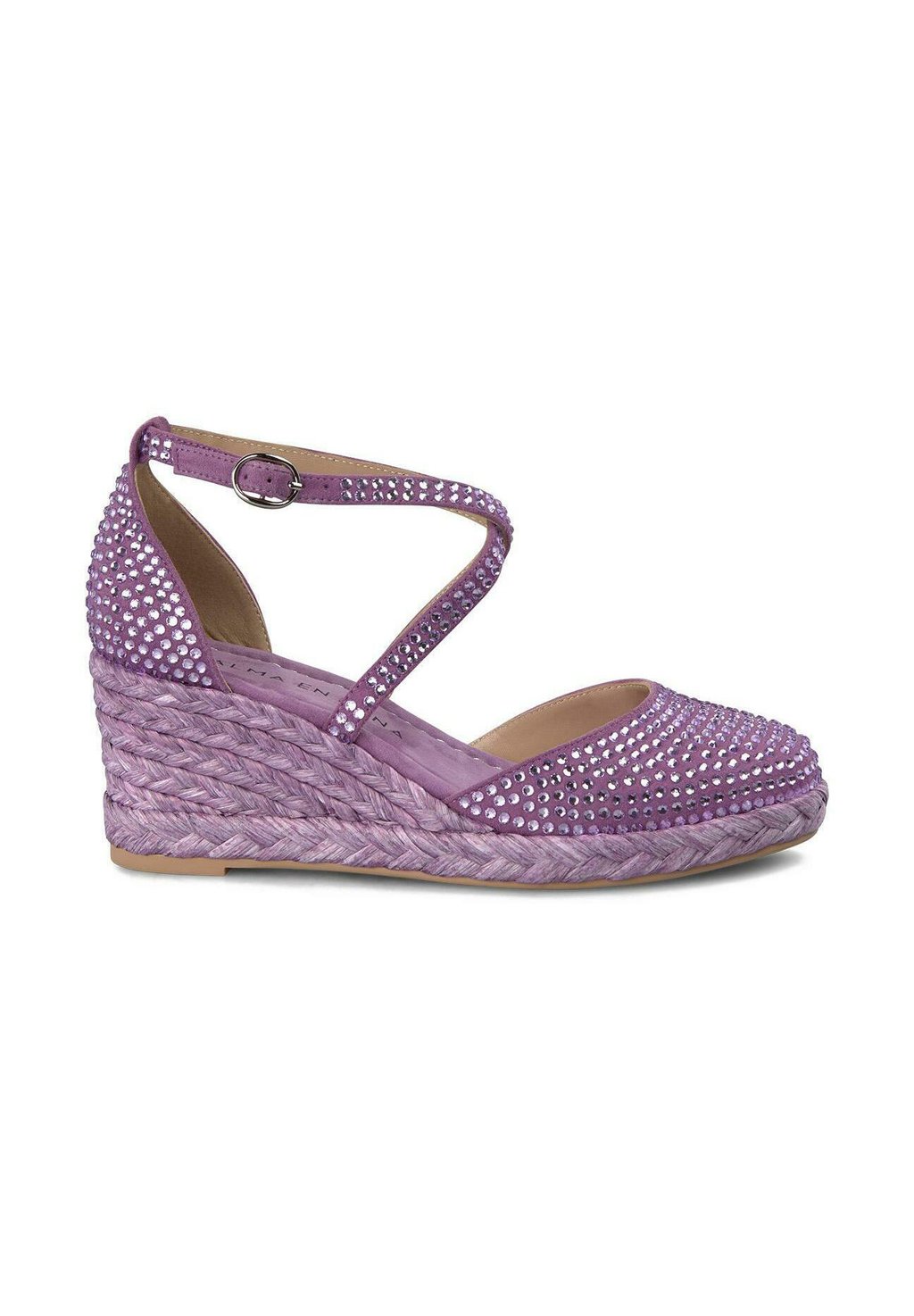 Босоножки на танкетке Espadrilles Alma en Pena, фиолетовый — фото 2