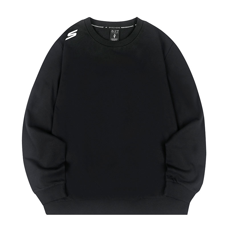 

Толстовка с круглым вырезом базовый слой men's Skechers, черный