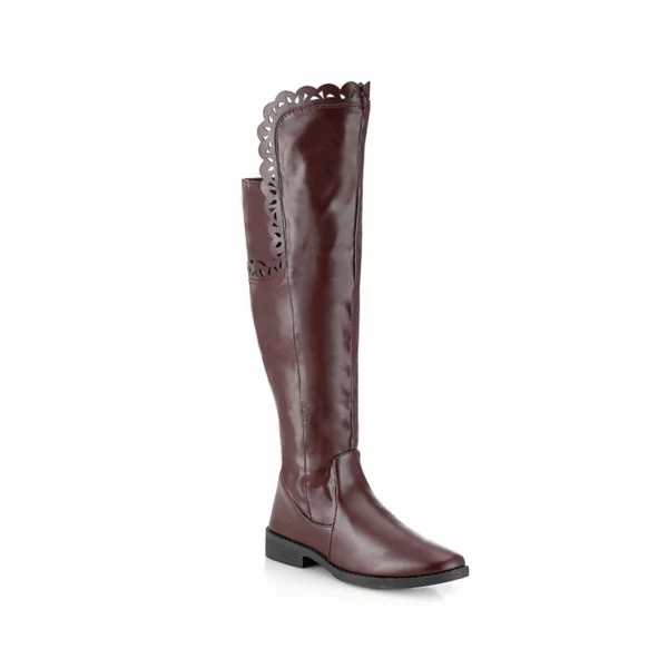 Женские сапоги Charm-504 Henry Ferrera, цвет burgendy