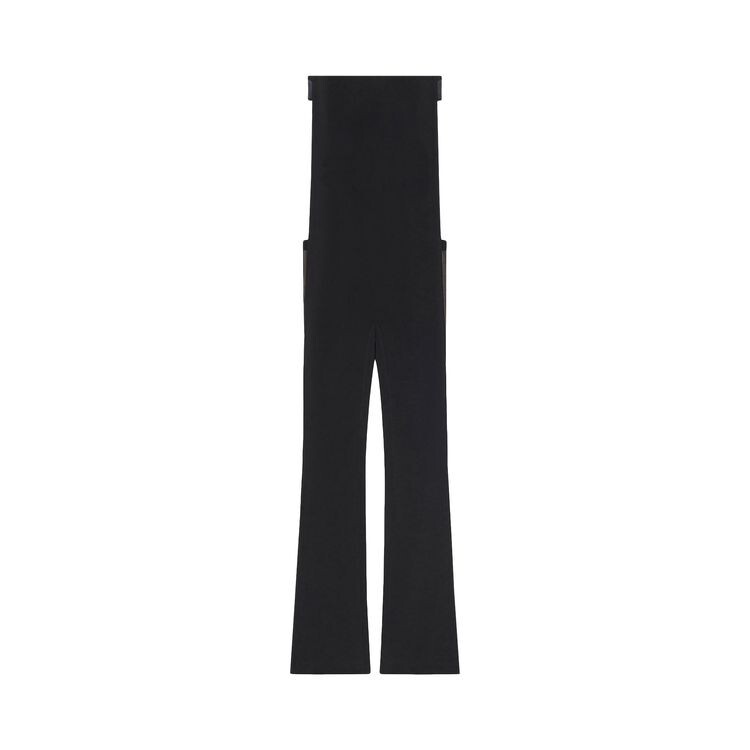 

Комбинезон Courrèges Illusion Draped Bustier Jumpsuit Black, черный