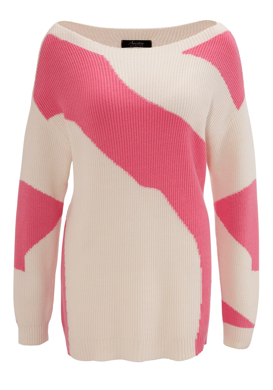 

Свитер Aniston SELECTED, White