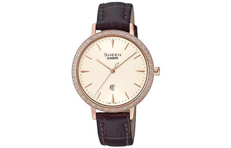 

CASIO Часы Women's SHEEN Gold Watch