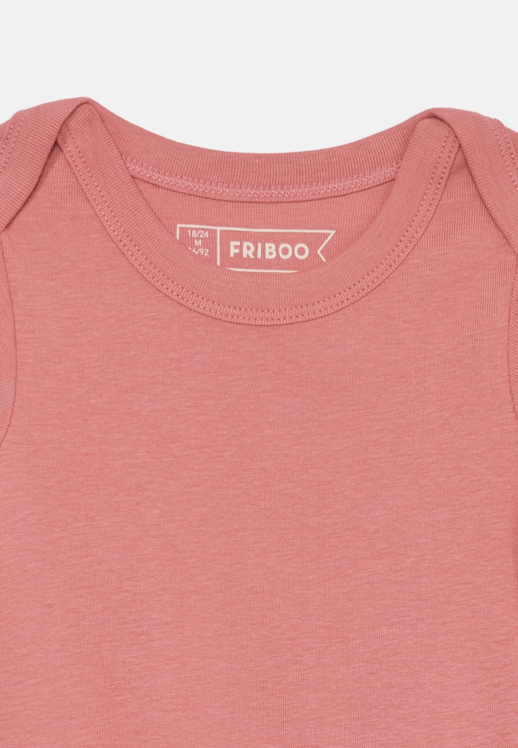 Боди 5 PACK UNISEX Friboo, светло-розовый/лососевый/светло-серый — фото 4