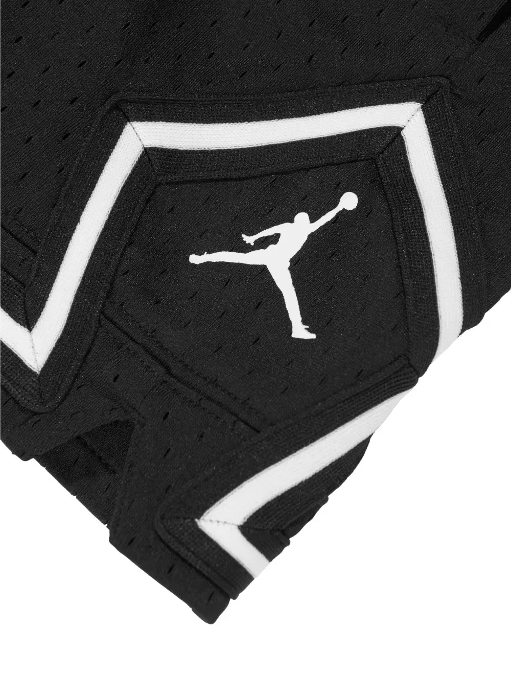 Спортивные шорты Dri-fit с ромбовидным рисунком Jordan Kids, черный — фото 3