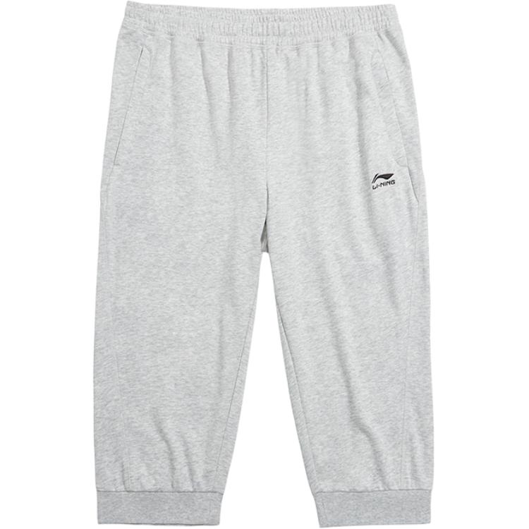 

Трикотажные спортивные брюки LiNing Heather Gray Coin Gray