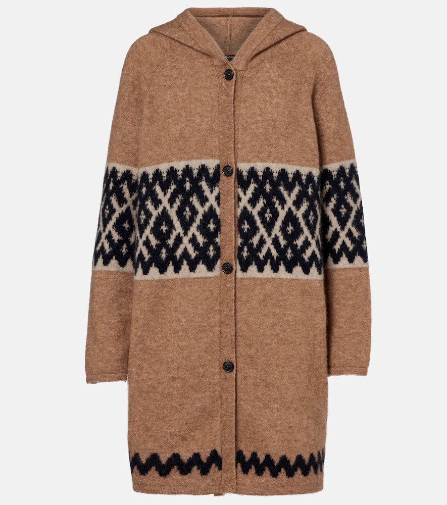 

Кардиган Moscova из смесовой мохера и шерсти 'S Max Mara, Jacquard