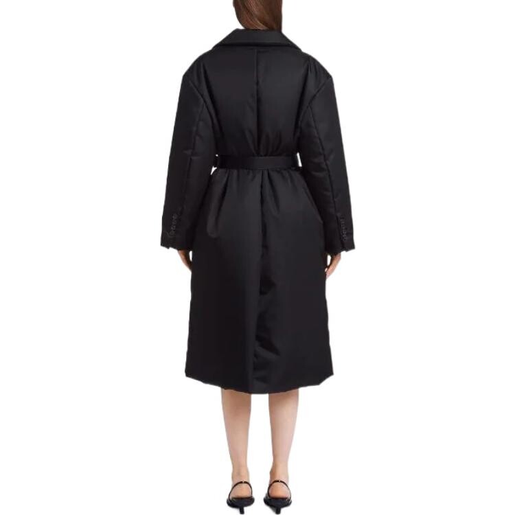 

Пальто женское черное Prada, Черный, Пальто женское черное Prada
