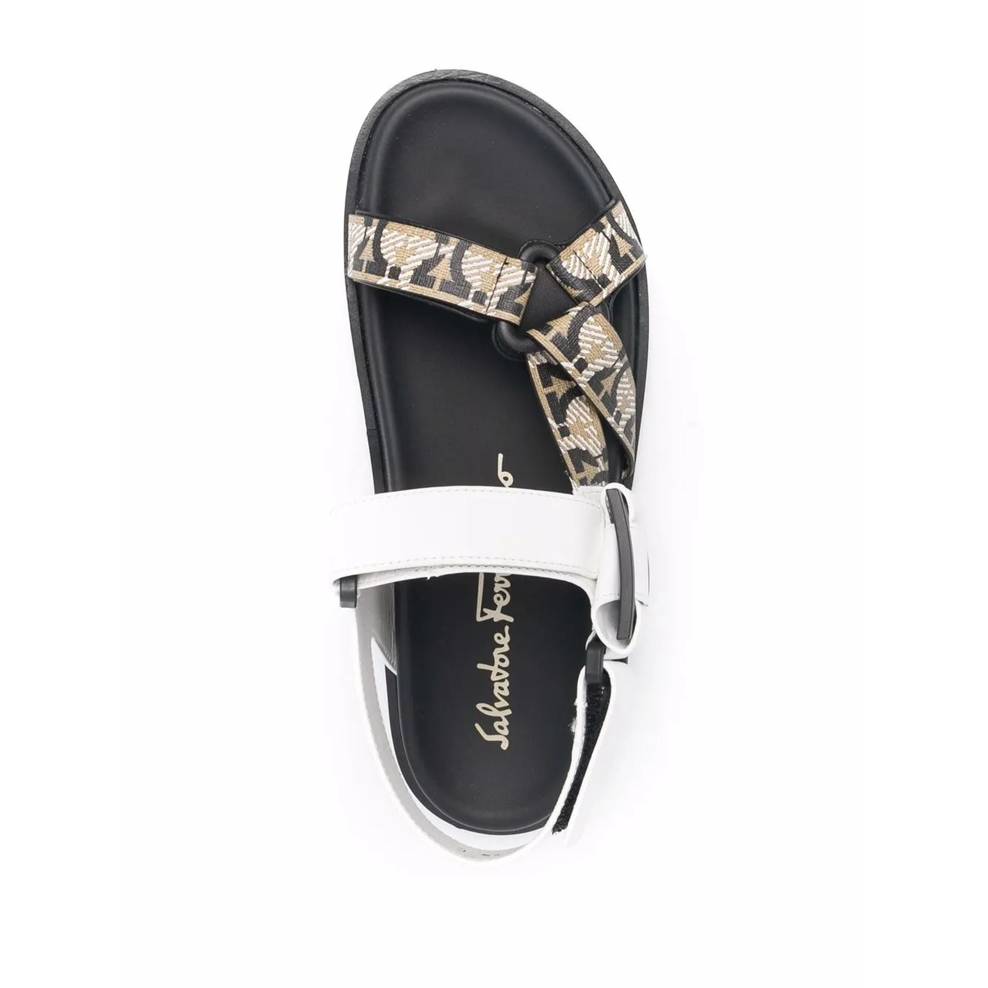 Ferragamo босоножки с ремешком на щиколотке Salvatore Ferragamo, белый