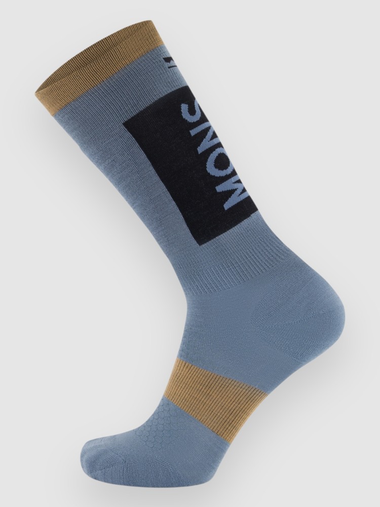 

Функциональные носки Mons Royale Merino Snow Funktionssocken, goblin blue, Серый, Функциональные носки Mons Royale Merino Snow Funktionssocken, goblin blue