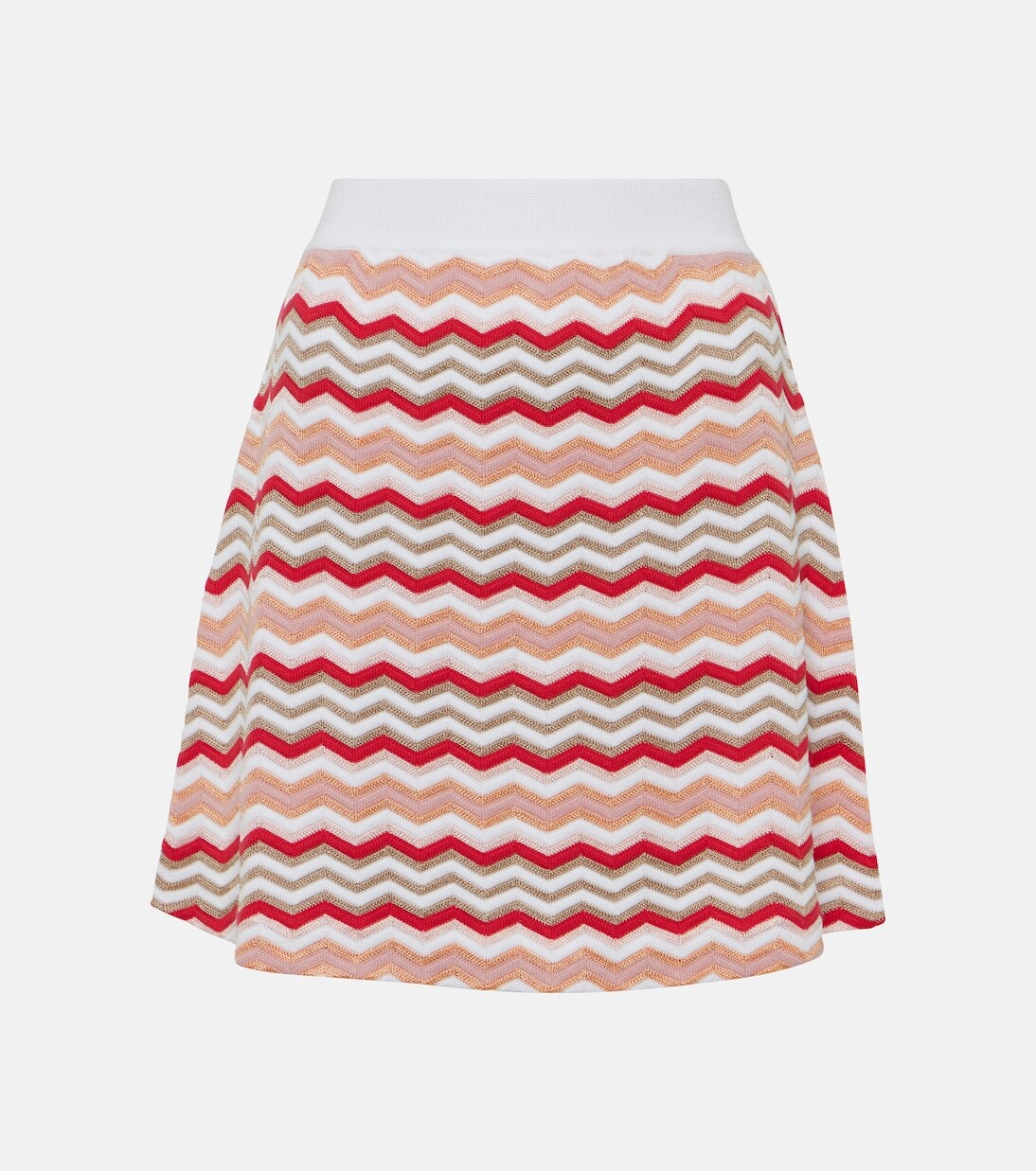 

Мини-юбка с узором zig zag Missoni, черный