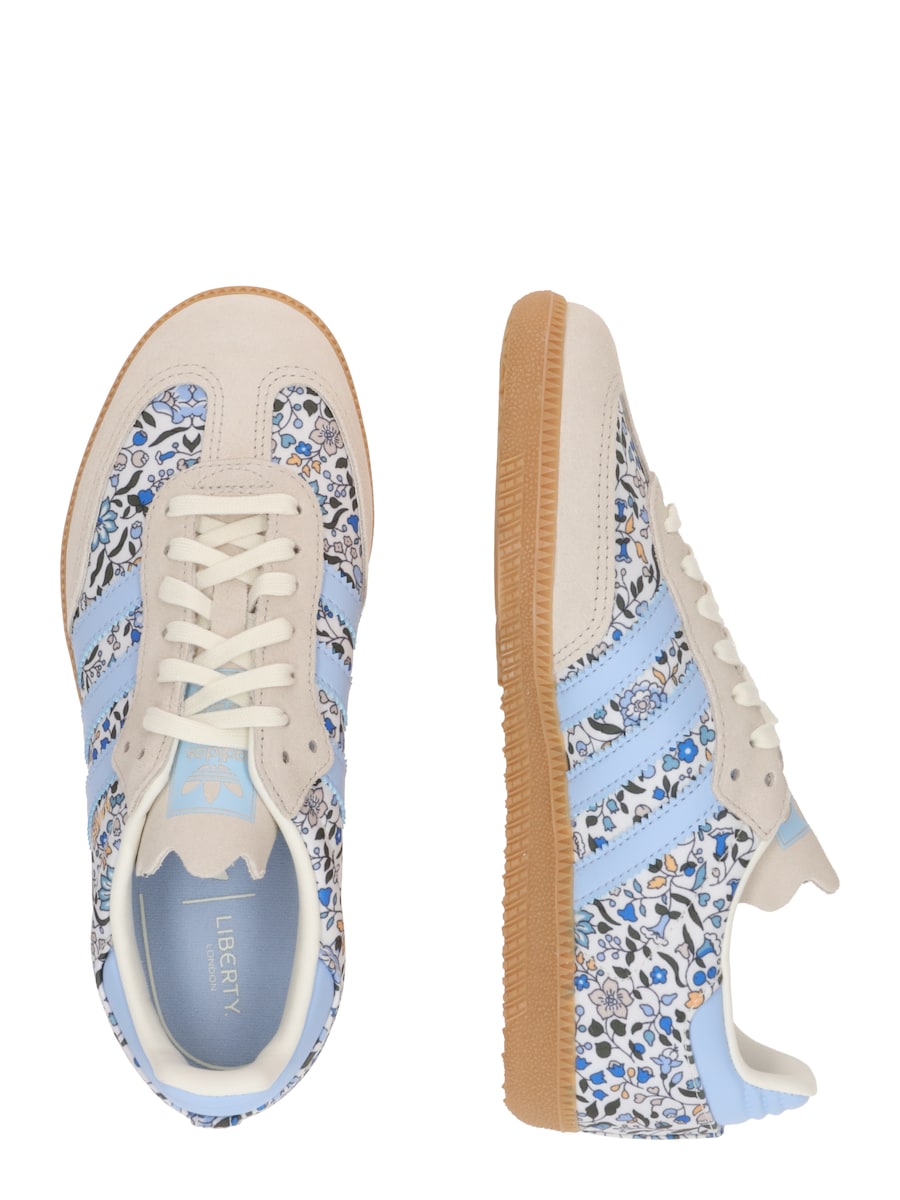 Кроссовки ADIDAS ORIGINALS Samba OG x Liberty London, светло-голубой — фото 3