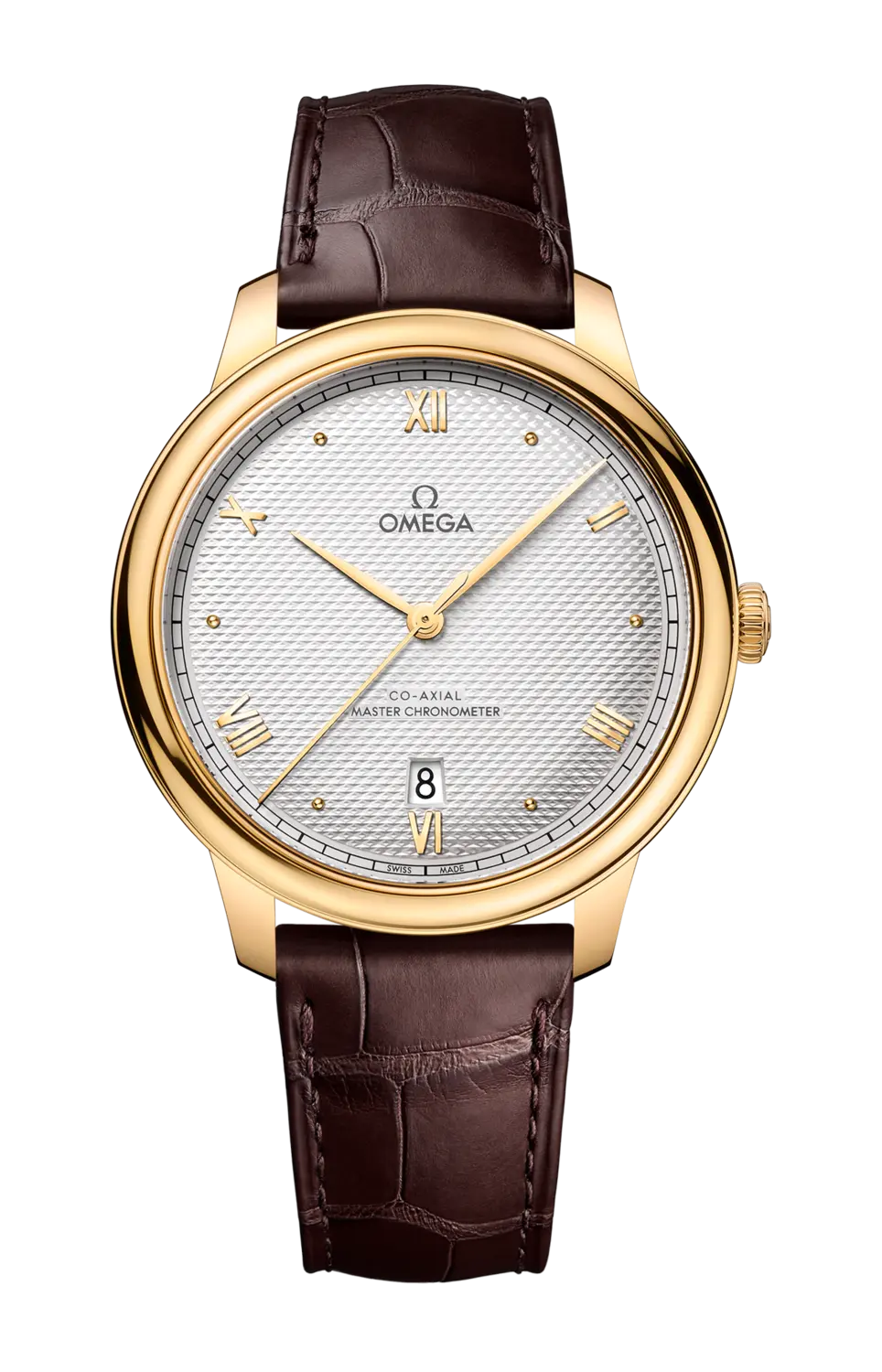 

Часы Omega De ville prestige co‑axial master chronometer с желтым золотом 40 мм