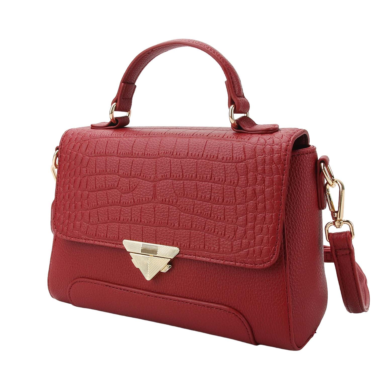 

Женская сумка-саквояж Saphira от Mia K Mkf Collection By Mia K., бургундия