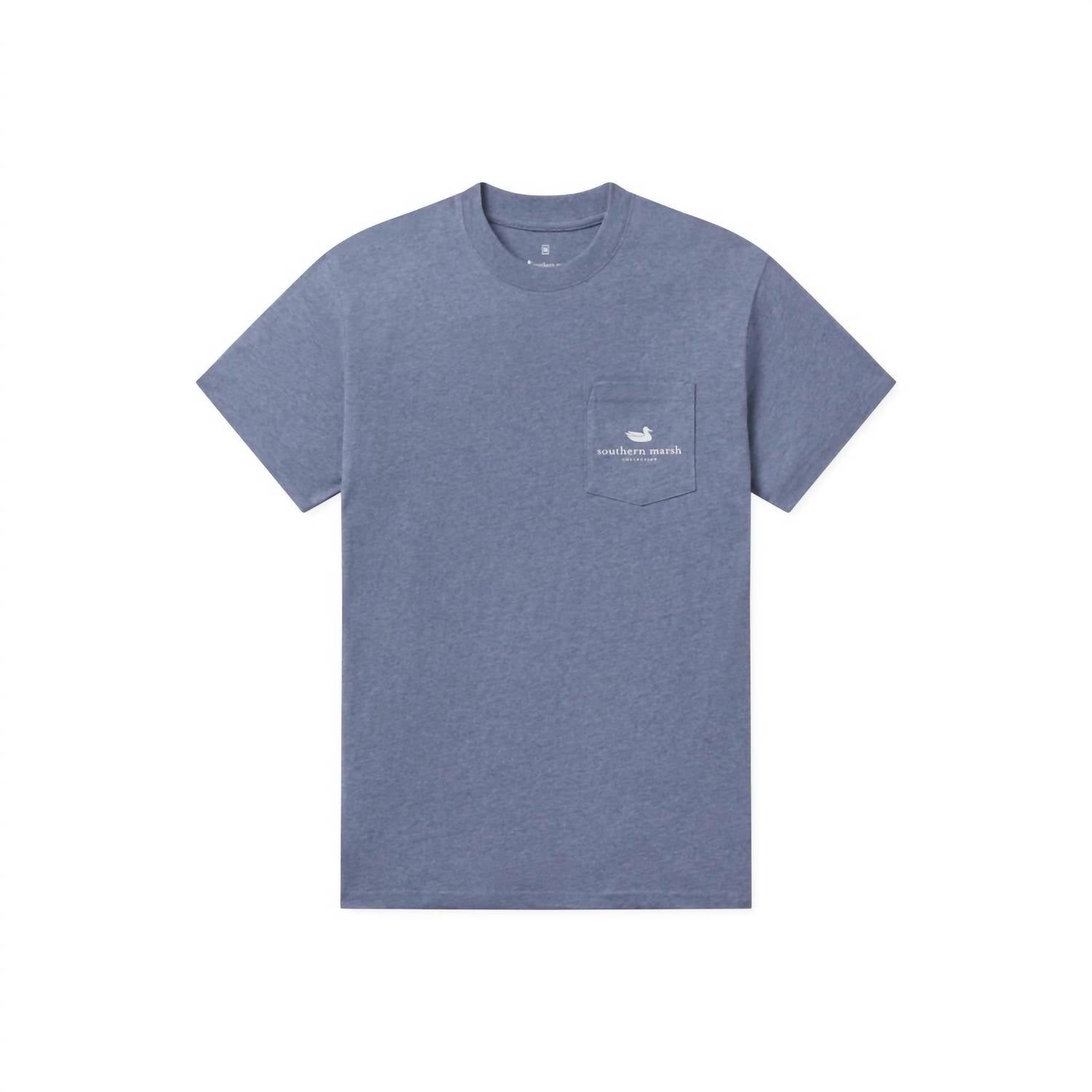 

Футболка унисекс из хлопка Festival в цвете Washed Slate Southern Marsh