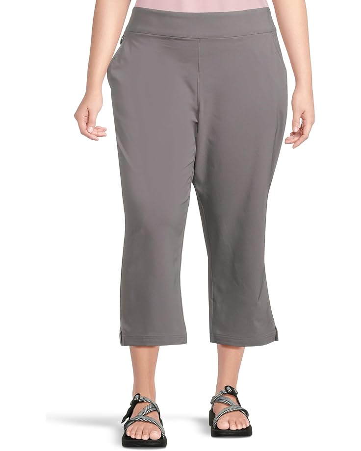 

Брюки Columbia Plus Size All Seasons Capri, цвет City Grey
