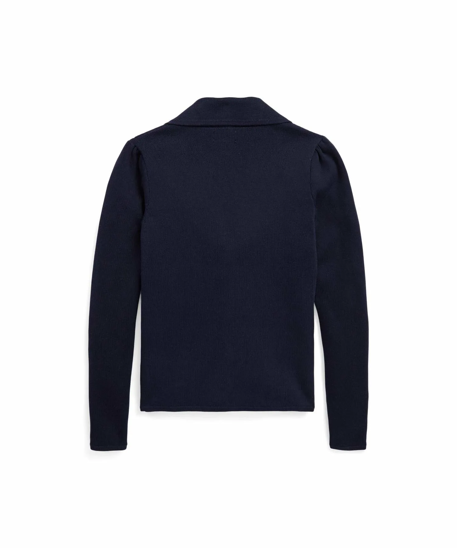 (Девочки 7-16 лет) Вязаный хлопковый блейзер Polo Ralph Lauren, 410 Navy — фото 2
