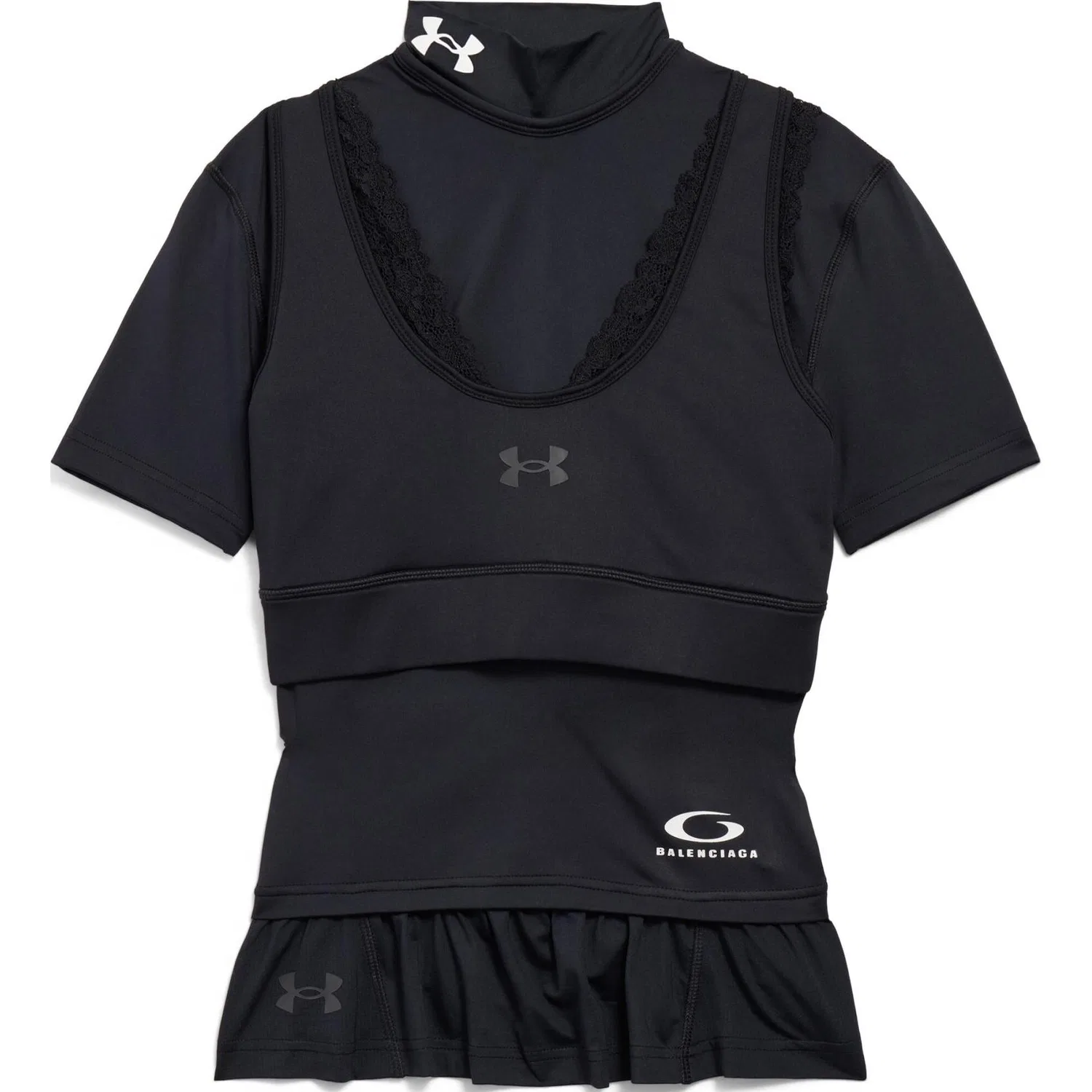 Футболка Balenciaga x Under Armour Regular Fit Black