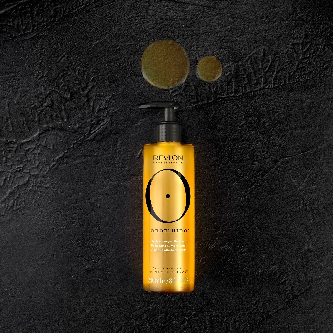Шампунь orofluido radiance argan Revlon Professional, объем 240 мл — фото 4